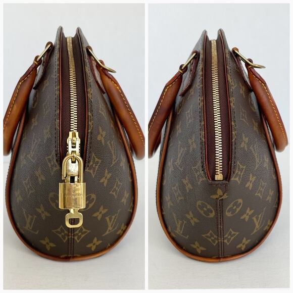 LOUIS VUITTON Monogram Ellipse PM Handbag Vintage LV Lock Key LV Dust Bag COA - Picture 12 of 15